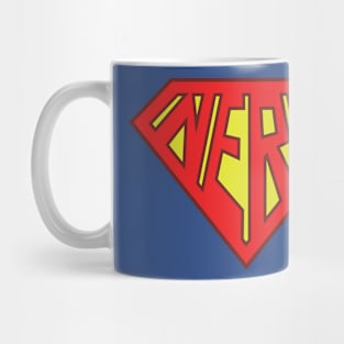 SuperNerd Funny Nerd Superhero Design Gift Idea Comics Mug